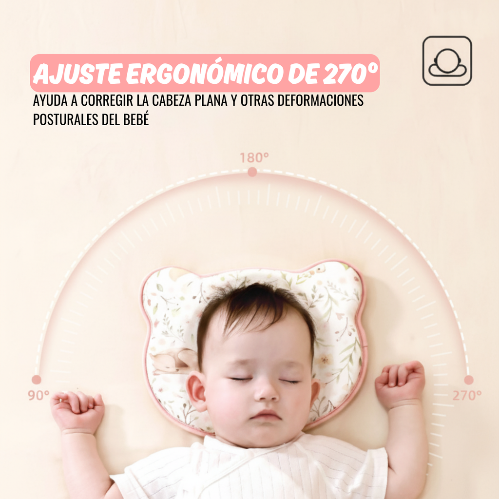 Cojín Moldeador de cabeza Plana