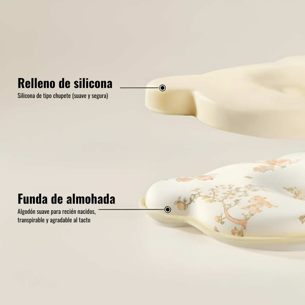 Cojín Moldeador de cabeza Plana