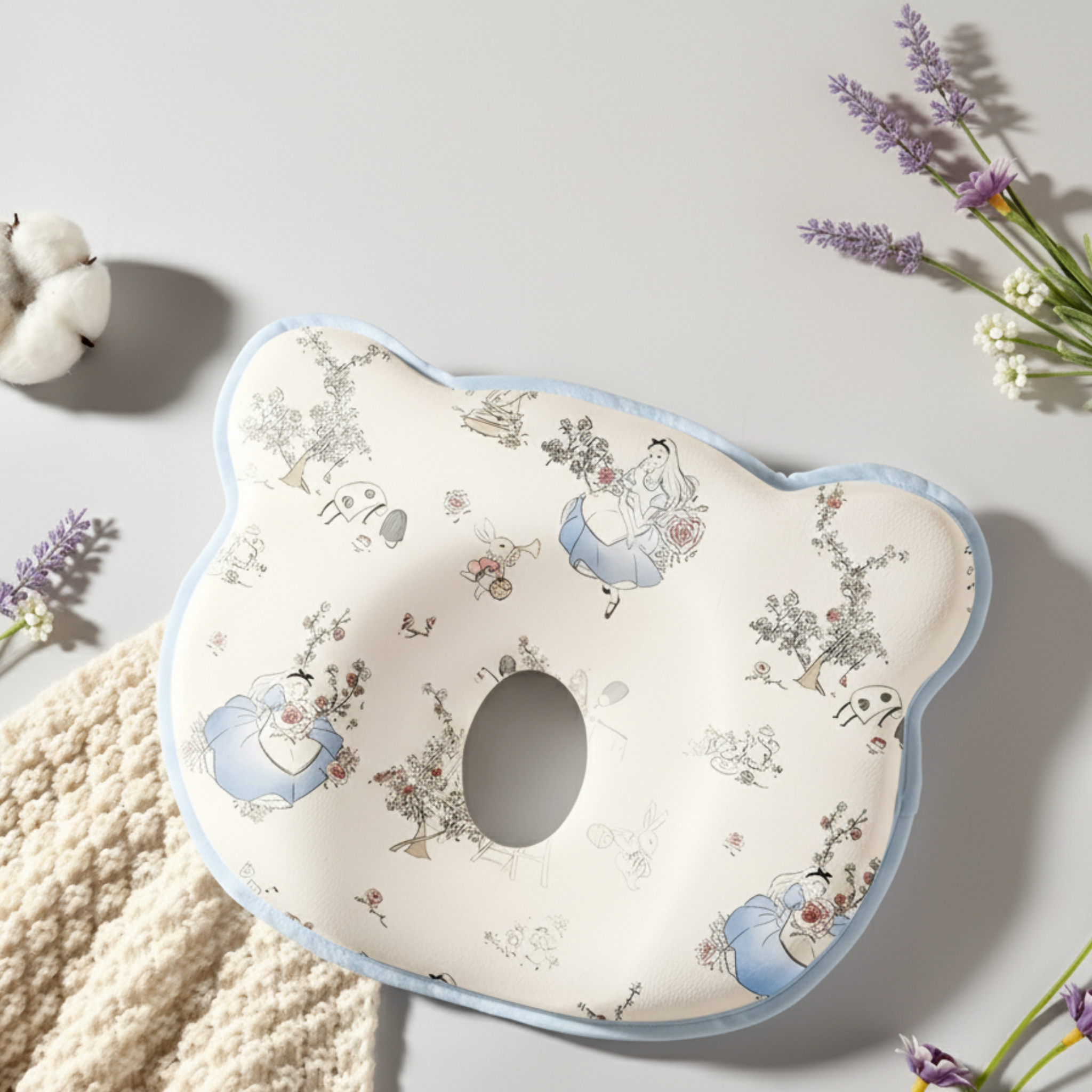 Cojín Moldeador de cabeza Plana