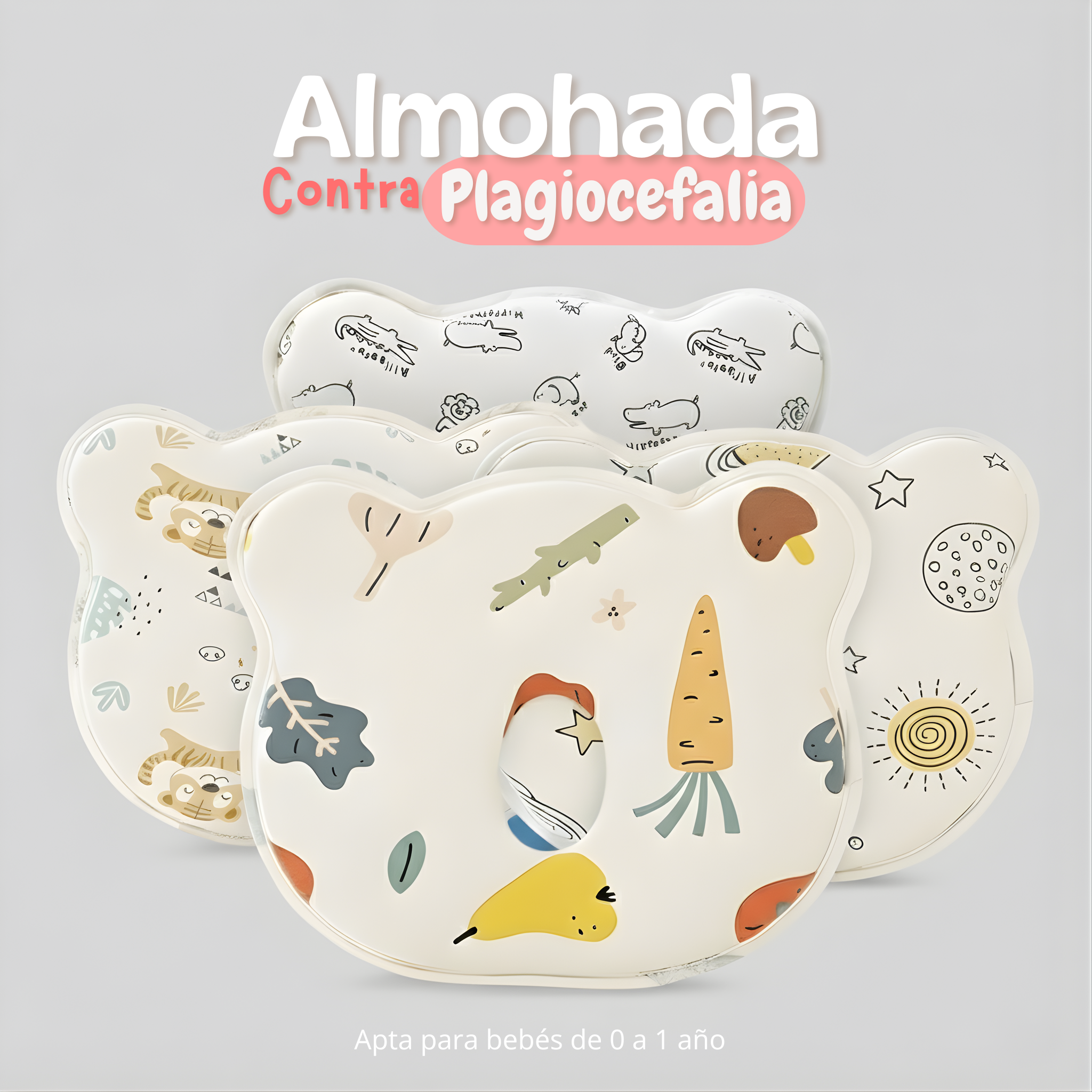 Cojín Moldeador de cabeza Plana Internacional